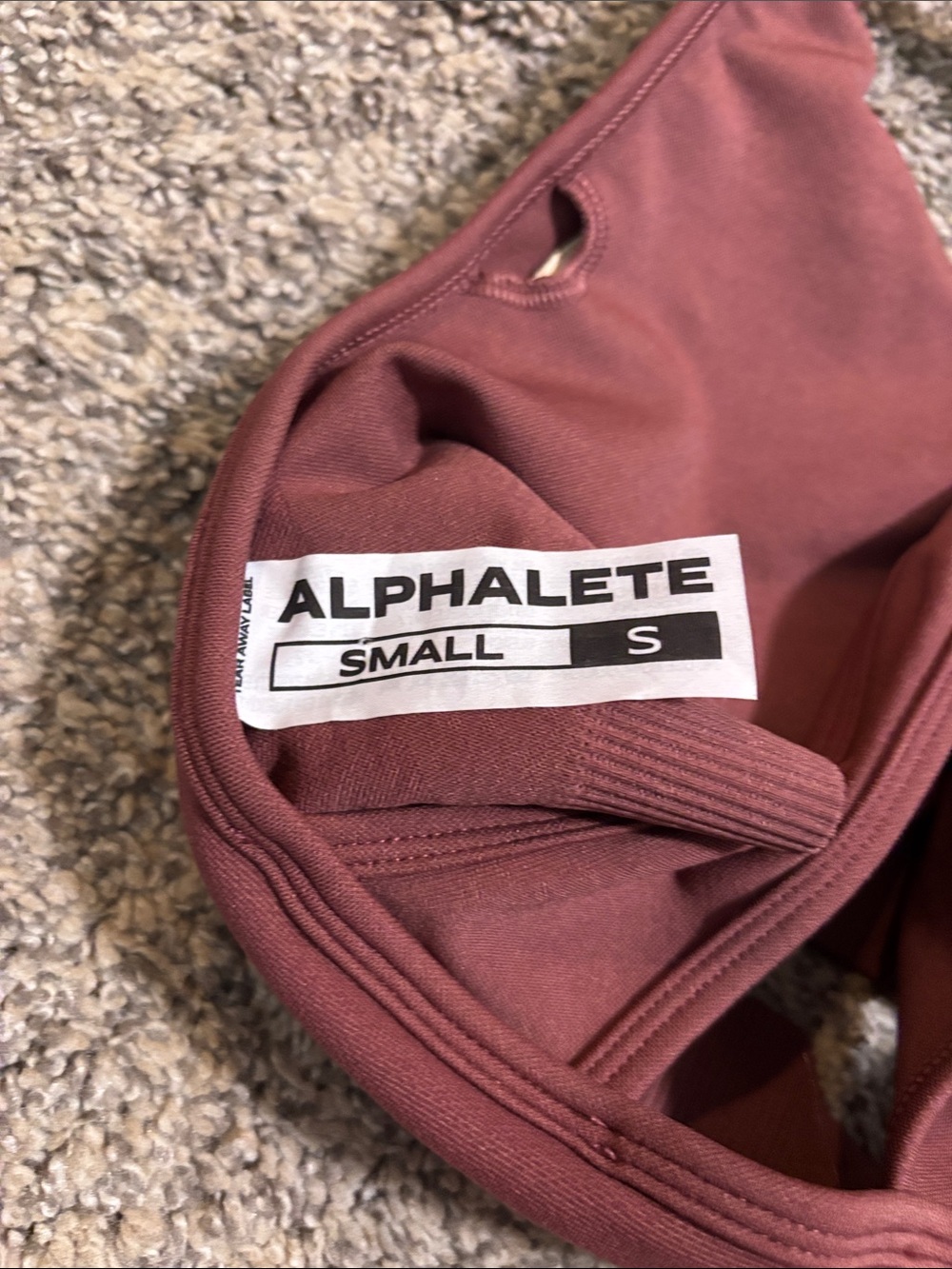 Alphalete Sports Bra size small - Picture 3 of 3